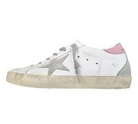 Golden Goose Scarpe Donna Sneaker Super Star Vintage 10914 Bianco Rosa (Sistema Taglie Calzature EU, Adulto, Numero, Media, 39)