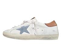 Golden Goose Scarpe Sneakers Uomo Vintage Superstar 82998 Bianco, Nocciola e Avio (Sistema Taglie Calzature EU, Adulto, Numero, Media, 40)