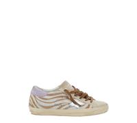 Golden Goose, ,Shoes ,Donna ,Beige ,37 EU Scarpe sportive Super-Star Classic Con Elenco
