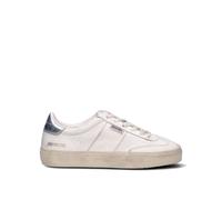 GOLDEN GOOSE SOUL-STAR Sneaker donna bianca e argento in pelle 40