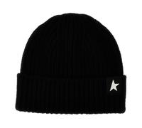 Golden Goose - Star Beanie - - Accessories - Uomo - Nero - S