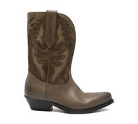 Golden Goose - Stivali in Pelle Wish Star - - Shoes - Donna - Verde - 38 EU