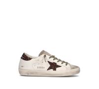 GOLDEN GOOSE SUPER STAR CLASSIC WITH LIST Sneaker donna bianca in pelle 37