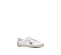 GOLDEN GOOSE SUPER-STAR CLASSIC WITH SPUR Sneaker bimba bianca in pelle 33