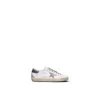 GOLDEN GOOSE SUPER-STAR CLASSIC WITH SPUR Sneaker uomo bianca/grigia in pelle 44