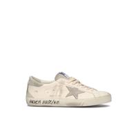 GOLDEN GOOSE SUPER-STAR CLASSIC WITH SPUR Sneaker uomo bianca in pelle 46