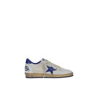 Golden Goose White Calf Leather Bos Taurus Low Top Sneakers - EU40/US7