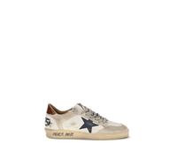 Golden Goose White Calf Leather Bos Taurus Low Top Sneakers - EU40/US7