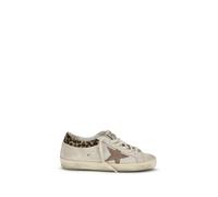 Golden Goose White Calf Leather Bos Taurus Low Top Sneakers - EU41/US11