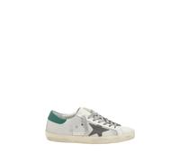 Golden Goose White Calf Leather Bos Taurus Low Top Sneakers - EU42/US9
