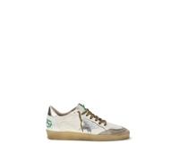 Golden Goose White Calf Leather Bos Taurus Low Top Sneakers - EU44/US11