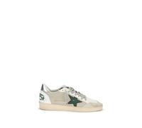 Golden Goose White Calf Leather Bos Taurus Low Top Sneakers - EU45/US12