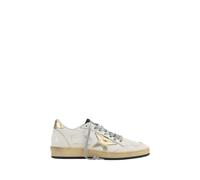 Golden Goose White Calf Leather Bos Taurus Sneakers - EU37/US7
