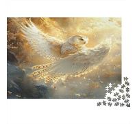 Golden Gufo Puzzle Impossible 1000Pcs foresta Decorazione Per La Casa. Giochi Rilassamento E Intelligence Per Adulti E Ragazzi Da 14 Anni 1000pcs (75x50cm)
