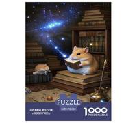 Golden Hamster Jigsaw Puzzle Impossibili 1000Pcs Decorazione Per La Casa. Giochi Rilassamento E Intelligence Per Adulti E Ragazzi Da 14 Anni 70x50cm/1000pcs