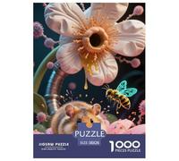 Golden Hamster Jigsaw Puzzle Impossibili 1000Pcs Decorazione Per La Casa. Giochi Rilassamento E Intelligence Per Adulti E Ragazzi Da 14 Anni 38x26cm/1000pcs