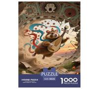 Golden Hamster Jigsaw Puzzle Impossible 1000 Pezzi Decorazione Per La Casa. Giochi Rilassamento E Intelligence Per Adulti E Bambini Da 12 Anni 38x26cm/1000pcs