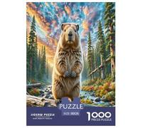 Golden Hamster Jigsaw Puzzle Impossible 1000Pcs Decorazione Per La Casa. Giochi Rilassamento E Intelligence Per Adulti E Bambini Da 12 Anni 38x26cm/1000pcs