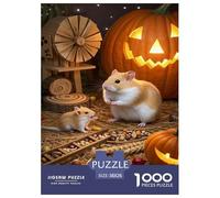 Golden Hamster Jigsaw Puzzle Impossible 1000Pcs Decorazione Per La Casa. Rilassamento E Intelligence Per Adulti E Ragazzi Da 14 Anni 38x26cm/1000pcs