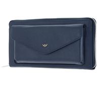 Golden Head Valencia Rfid Portafoglio blu scuro, pelle, donna