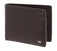 Golden Head Capri RFID Protect Billfold Coin Wallet Darkbrown