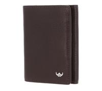 Golden Head Capri RFID Protect Petite Billfold Coin Wallet Darkbrown