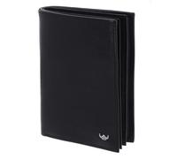 Golden Head caso di identificazione ID Wallet With Note Compartment Black