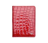 Golden Head Cayenne Custodia per carte d'identità RFID in pelle 9 cm rosso