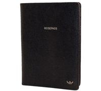 Golden Head Colorado Custodia per passaporto RFID in pelle 10 cm nero