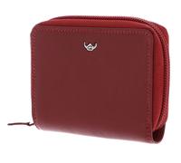 Golden Head Credit Card Case Red