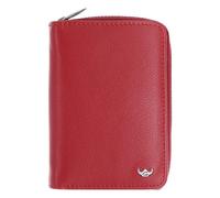 Golden Head Madrid Portafoglio Protezione RFID Vera Pelle 11.5 cm rosso