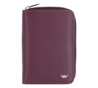 Golden Head Madrid Portafoglio Protezione RFID Vera Pelle 11.5 cm rosso