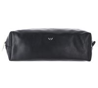 Golden Head Pelle astuccio per matite Frankfurt Stifteetui 6813 Schwarz nero
