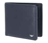 Golden Head Pelle portafoglio Capri RFID Protect Scheintasche 1134 Blau blu scuro