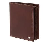 Golden Head Pelle portafoglio Colorado RFID Protect Kombischeintasche 1232 Tabacco marrone