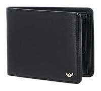Golden Head Pelle portafoglio Dublin Billfold Coin Wallet Black nero