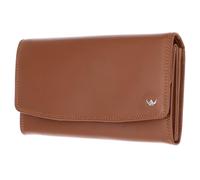 Golden Head Pelle portafoglio Polo RFID Protect Damenbörse 2823 Cognac marrone