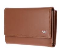 Golden Head Pelle portafoglio Polo RFID Protect Damenbörse 2829 Cognac marrone