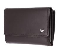 Golden Head Pelle portafoglio Polo RFID Protect Damenbörse 2829 Dunkelbraun marrone scuro