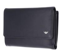 Golden Head Pelle portafoglio Polo RFID Protect Damenbörse 2829 Marineblau blu scuro