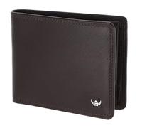 Golden Head Polo Portafoglio Protezione RFID Vera Pelle 11 cm marrone