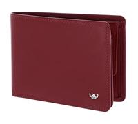 Golden Head Polo Portafoglio Protezione RFID Vera Pelle 12.5 cm rosso