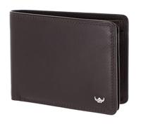 Golden Head Polo Portafoglio Protezione RFID Vera Pelle 12 cm marrone