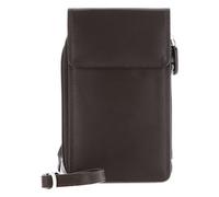 Golden Head Borsa per cellulare Polo RFID Protect Handy-Umhängetasche 4045 Pelle Marrone scuro