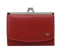 Golden Head Polo French Coin Purse Wallet Red