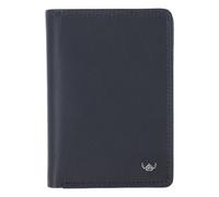 Golden Head Polo Identity Card Case RFID in pelle 9 cm blu