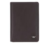 Golden Head Polo Identity Card Case RFID in pelle 9 cm marrone