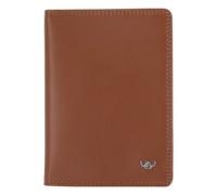 Golden Head Polo Identity Card Case RFID in pelle 9 cm marrone