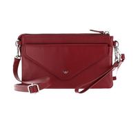 Golden Head Polo Pochette Protezione RFID Vera Pelle 22 cm rosso
