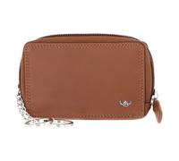 Golden Head Polo Portafoglio chiave Vera Pelle 11 cm marrone